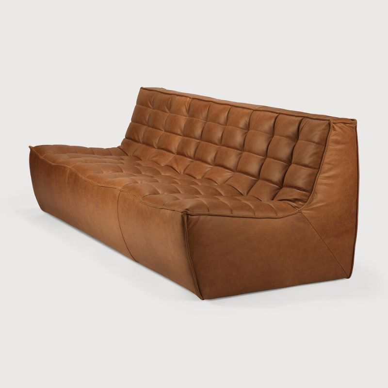 N701 sofa - 3 pers. læder